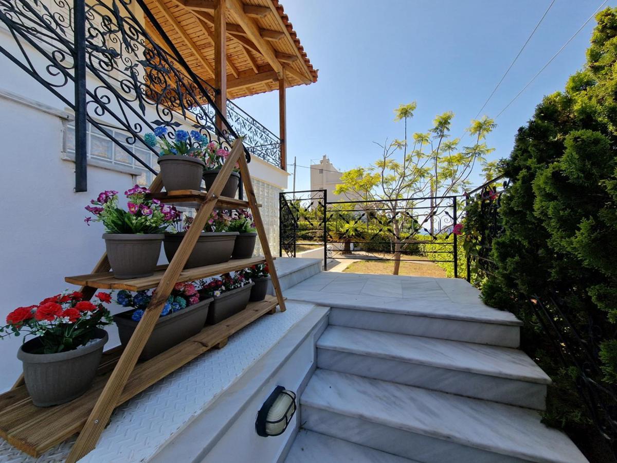 Villa Liana : Luxury Villa With Fantastic Sea View, Near Airport Pórto Ráfti Zewnętrze zdjęcie