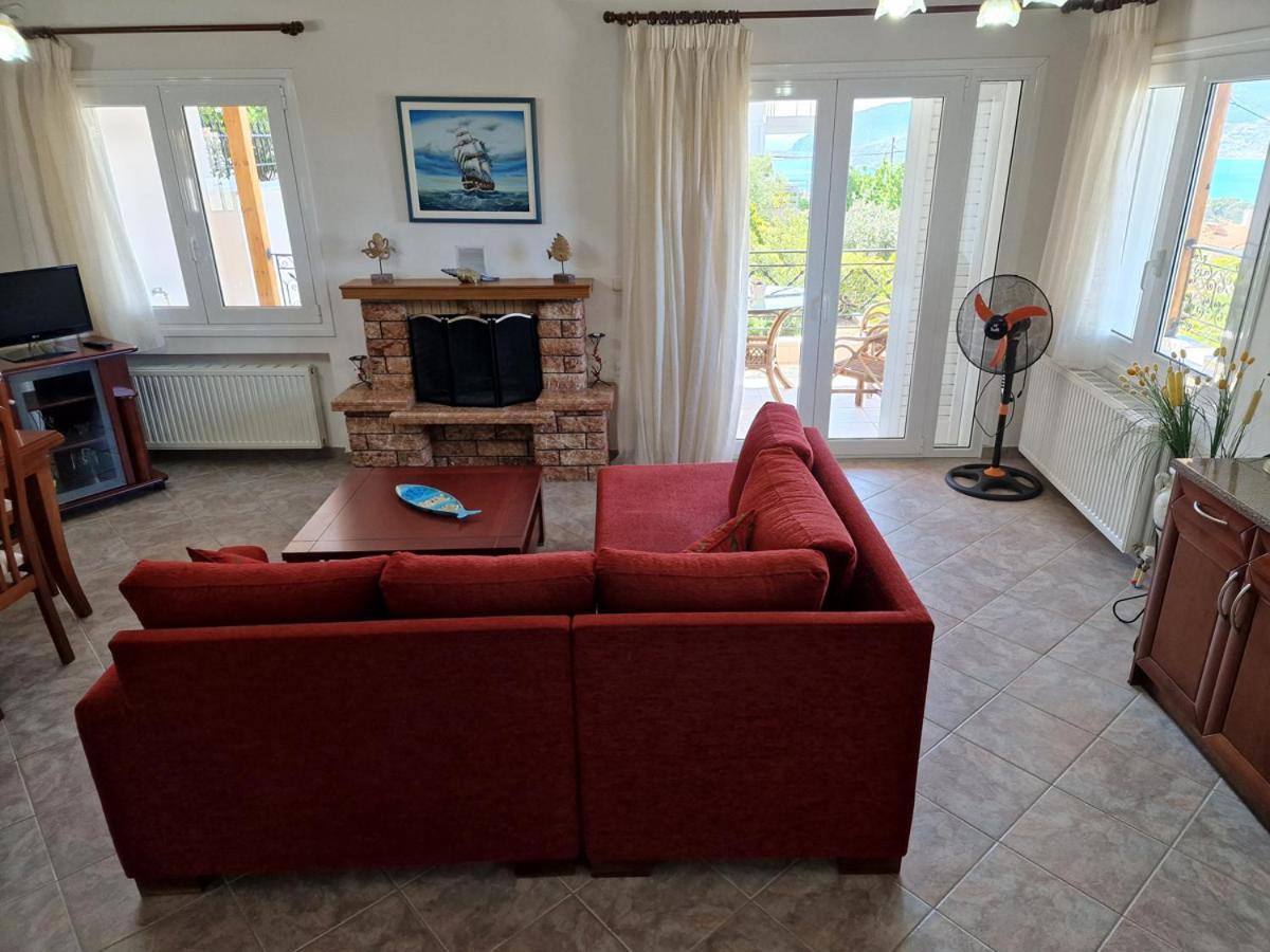 Villa Liana : Luxury Villa With Fantastic Sea View, Near Airport Pórto Ráfti Zewnętrze zdjęcie