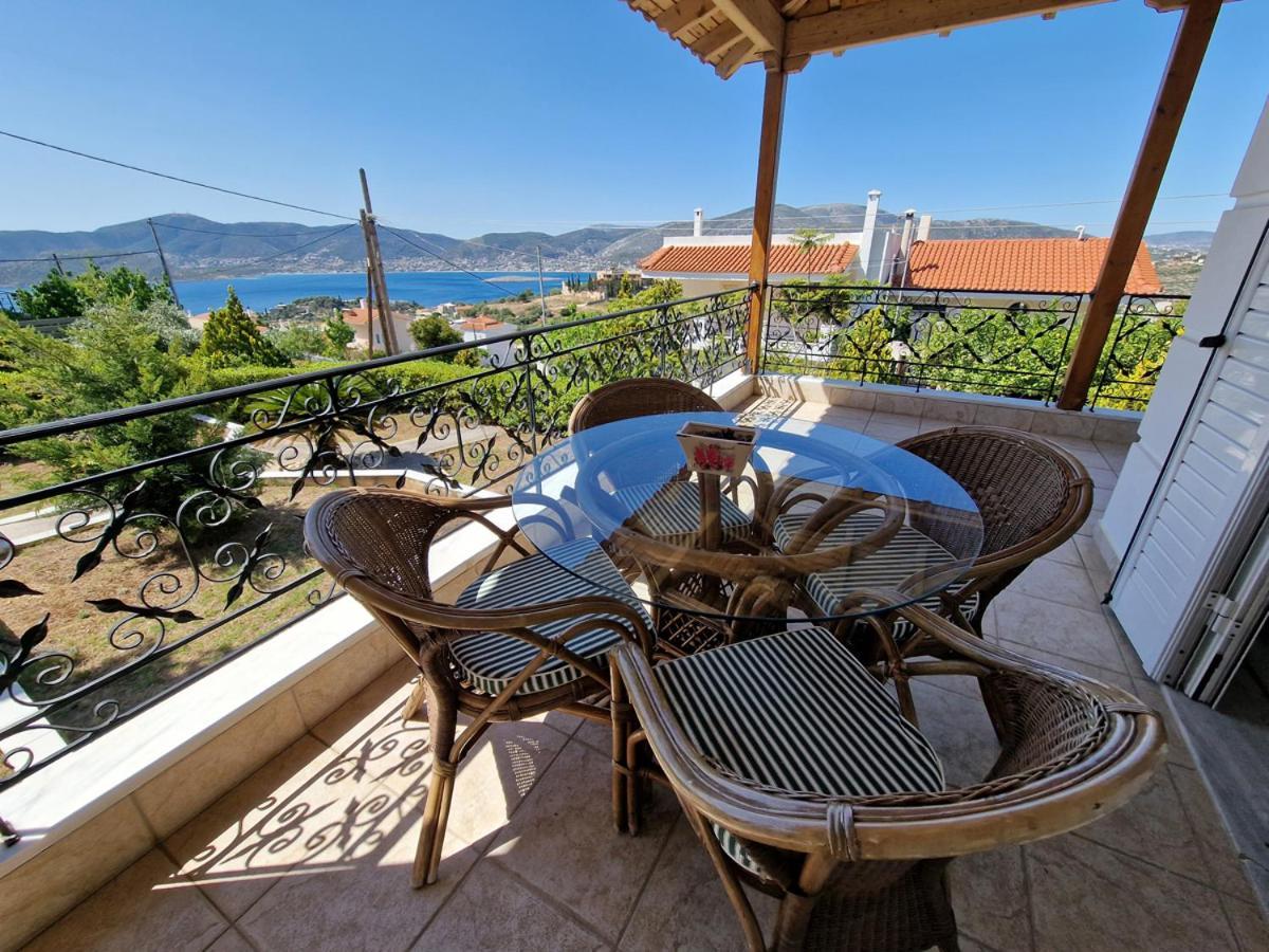 Villa Liana : Luxury Villa With Fantastic Sea View, Near Airport Pórto Ráfti Zewnętrze zdjęcie