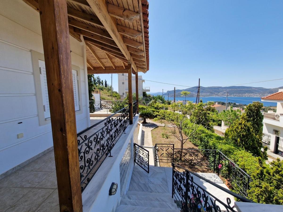 Villa Liana : Luxury Villa With Fantastic Sea View, Near Airport Pórto Ráfti Zewnętrze zdjęcie
