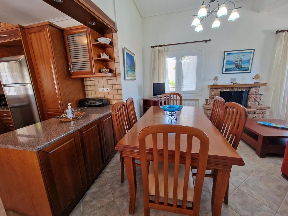Villa Liana : Luxury Villa With Fantastic Sea View, Near Airport Pórto Ráfti Zewnętrze zdjęcie