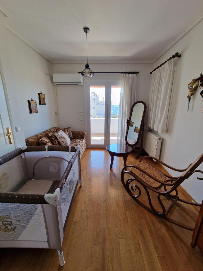 Villa Liana : Luxury Villa With Fantastic Sea View, Near Airport Pórto Ráfti Zewnętrze zdjęcie