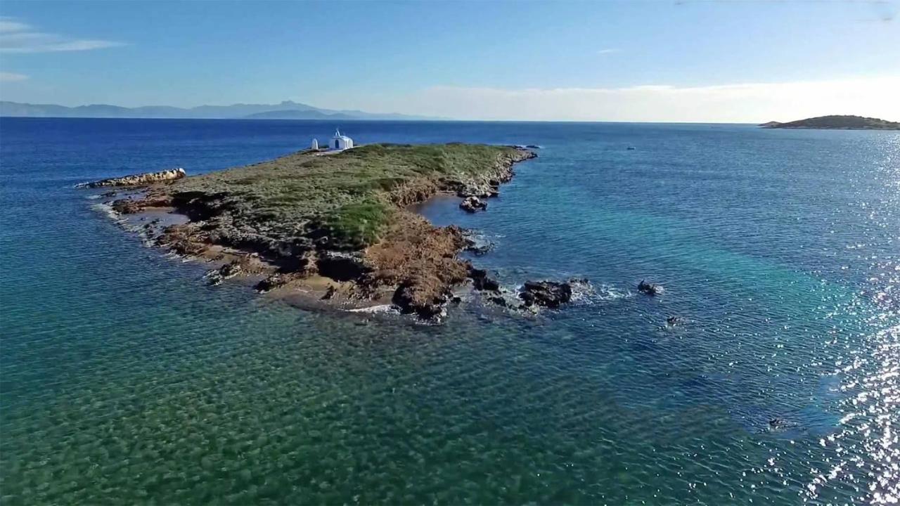 Villa Liana : Luxury Villa With Fantastic Sea View, Near Airport Pórto Ráfti Zewnętrze zdjęcie